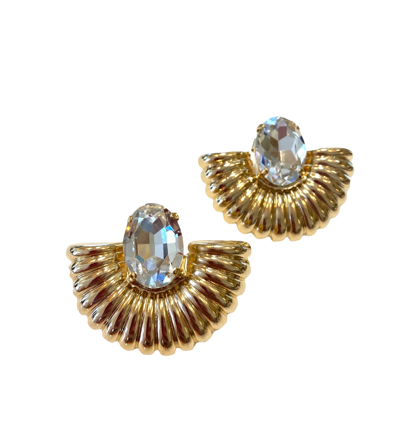 Orecchini donna Diamond Accessori Ventaglio Crystal