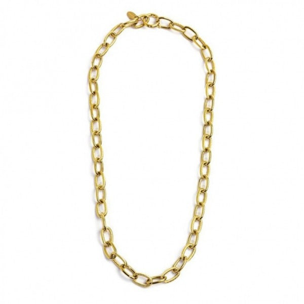 Collana Marlù catena dorata texture