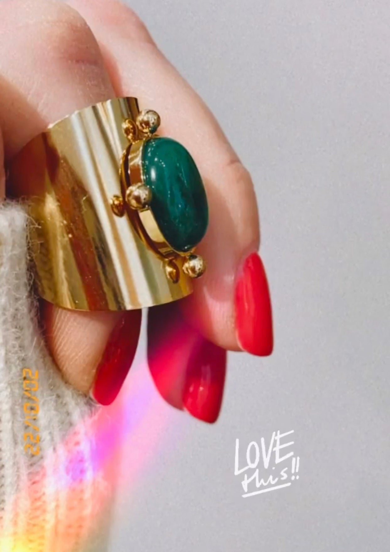 Anello fascione Lola