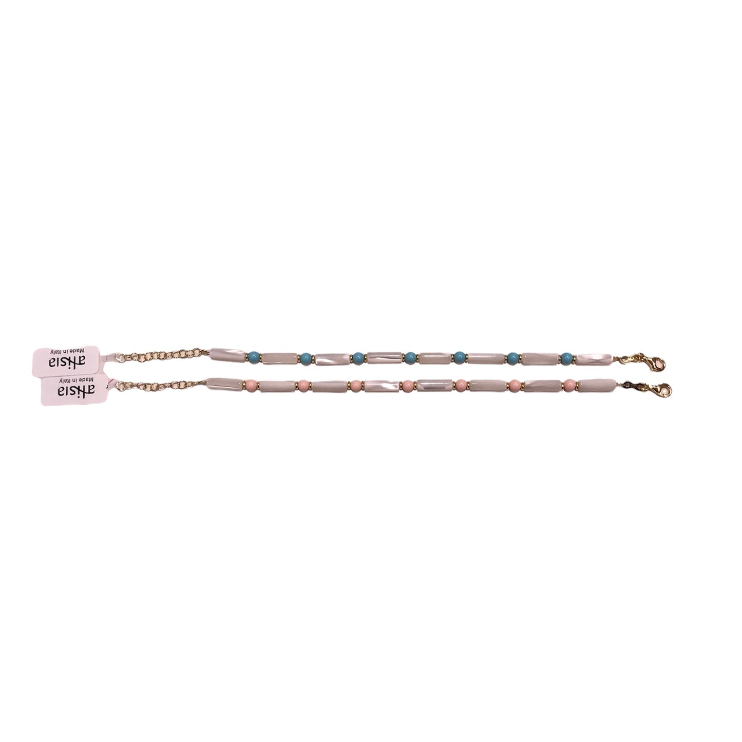 Bracciale donna Alisia Madreperla e pietre Rosa