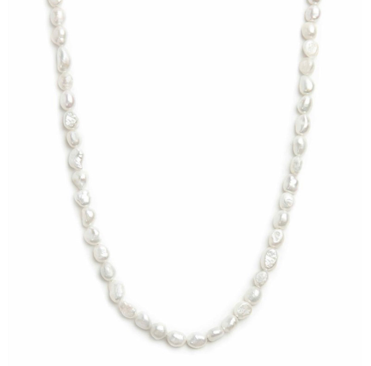 COLLANA MARLU' DONNA con perle di fiume masticate oro