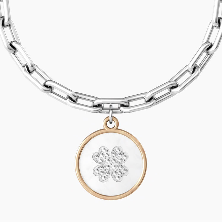 Bracciale Kidult donna QUADRIFOGLIO | BUONA FORTUNA