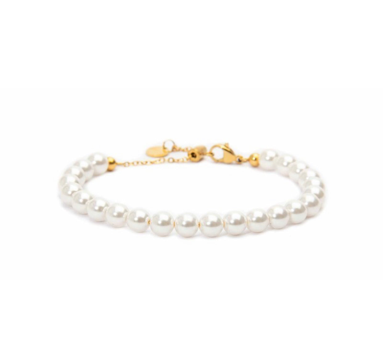 BRACCIALE MARLU' DONNA con perle a sfera oro
