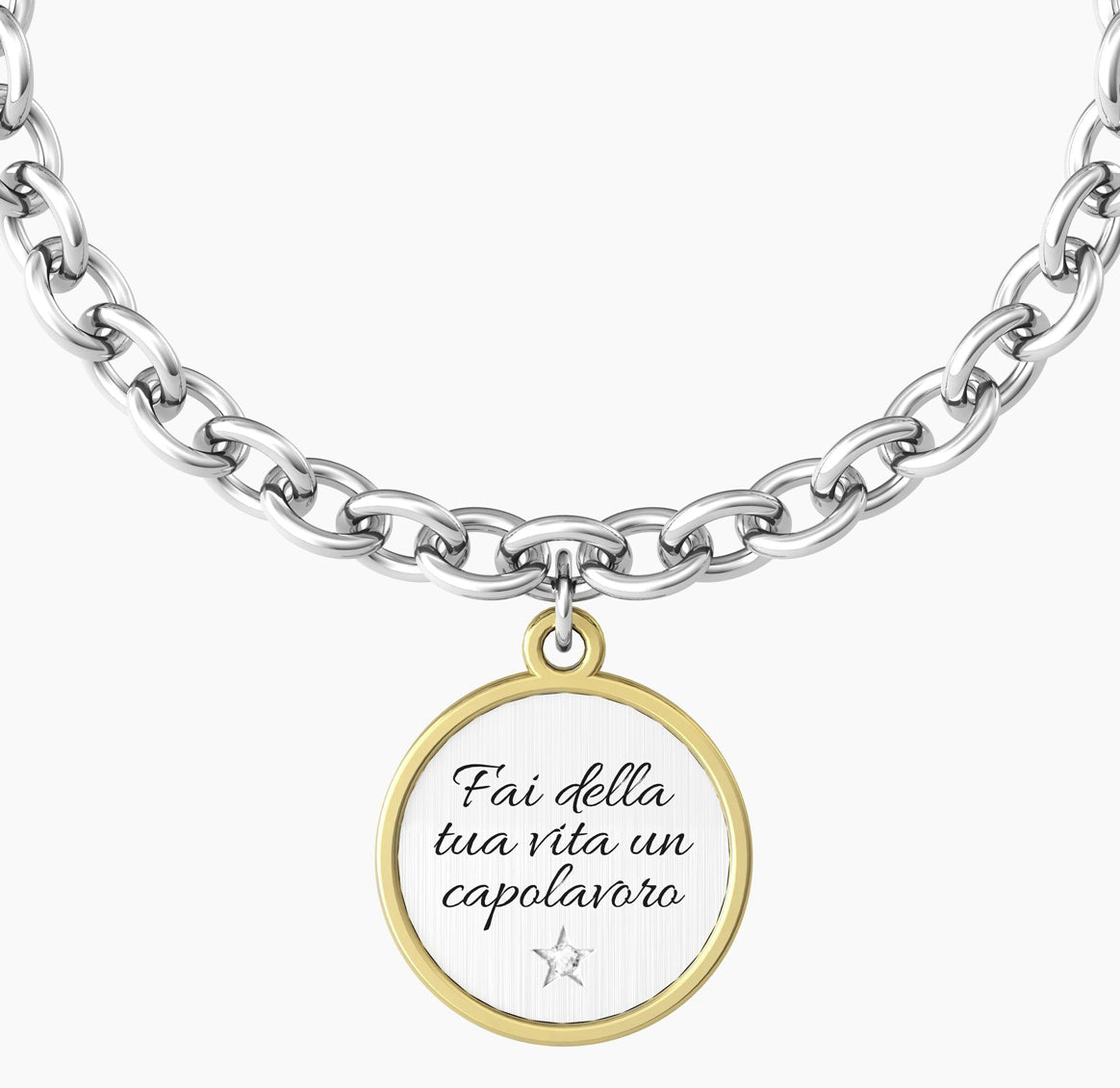 Bracciale donna Kidult FAI DELLA TUA VITA UN CAPOLAVORO