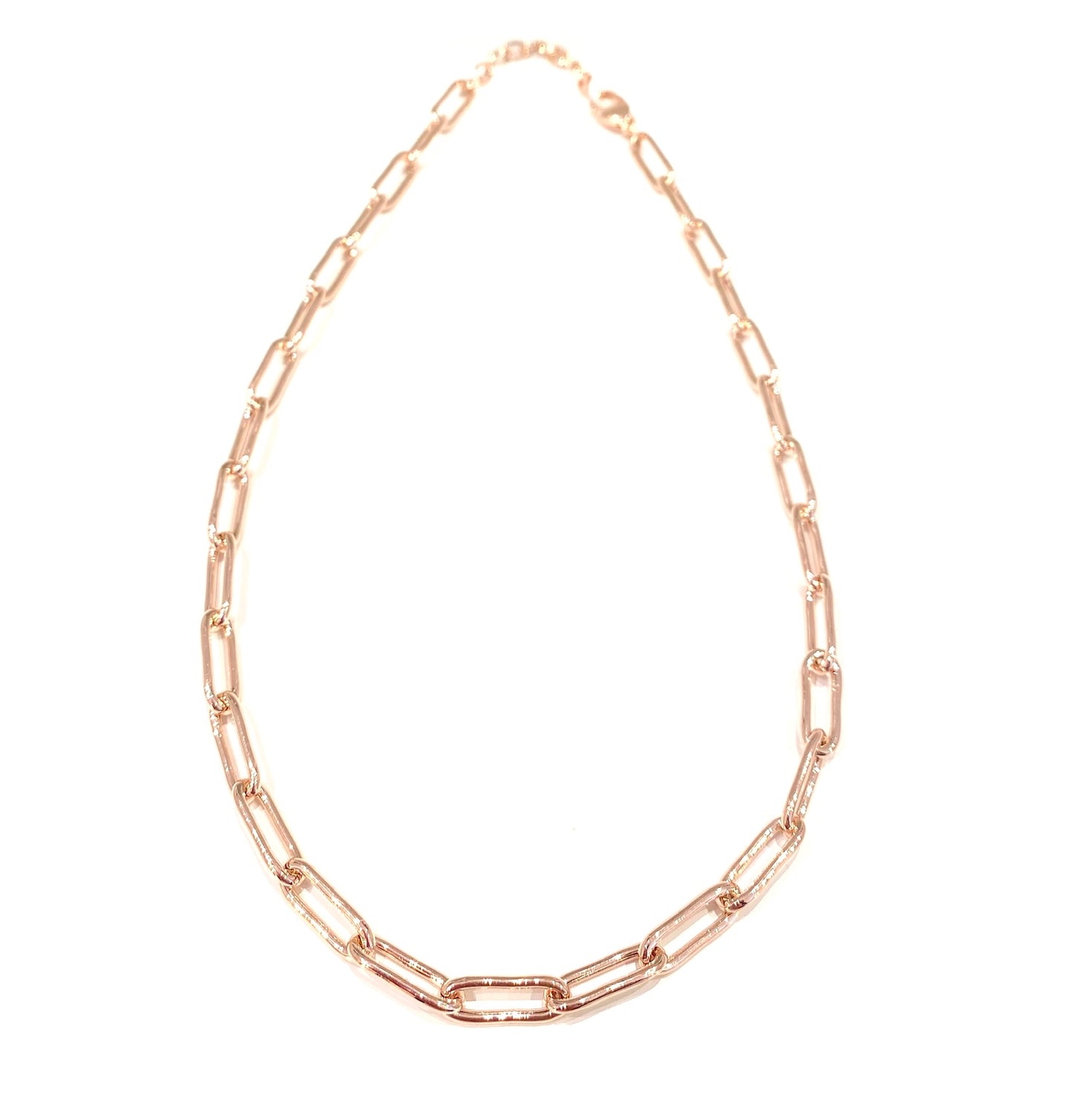 Collana Marcello Pane maglia rettangolare