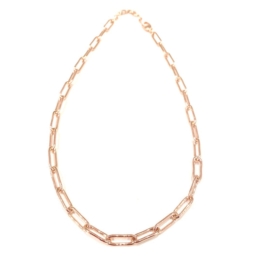 Collana Marcello Pane maglia rettangolare