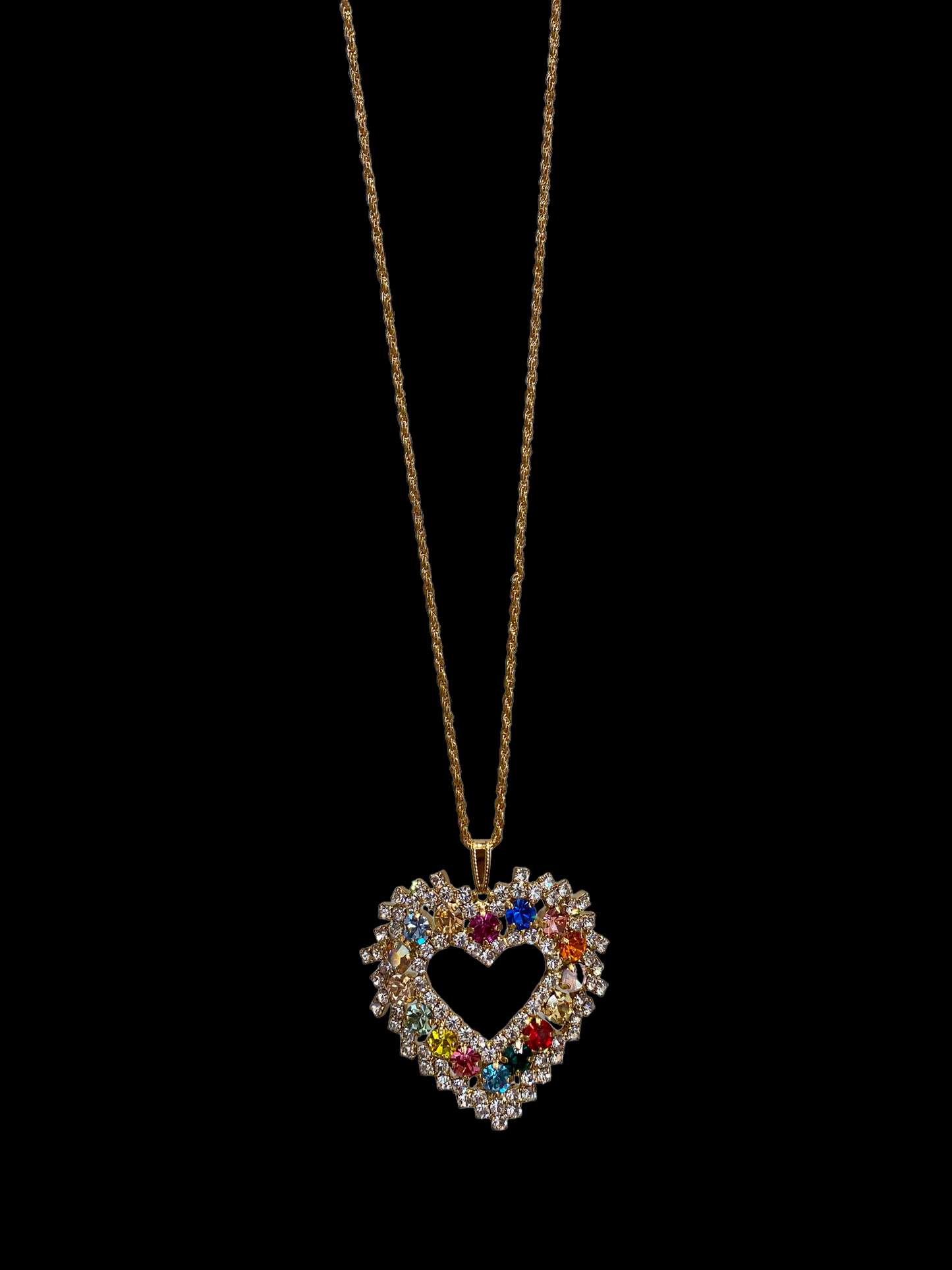 Collana donna Diamond Accessori Heart