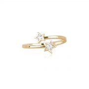 Anello Mabina Contrariè stelle oro