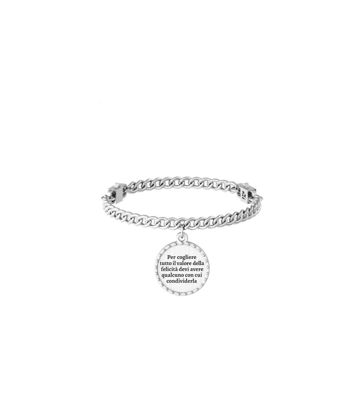 Bracciale Kidult donna "Per cogliere tutto il valore.." M. Twain