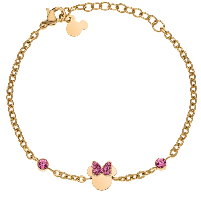 Bracciale bimba Disney Minnie gold