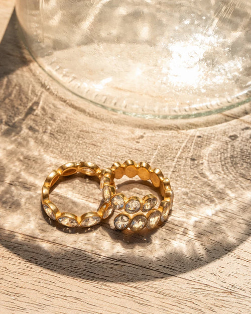 Anello Rue des Mille Alma Contrarié oval cut