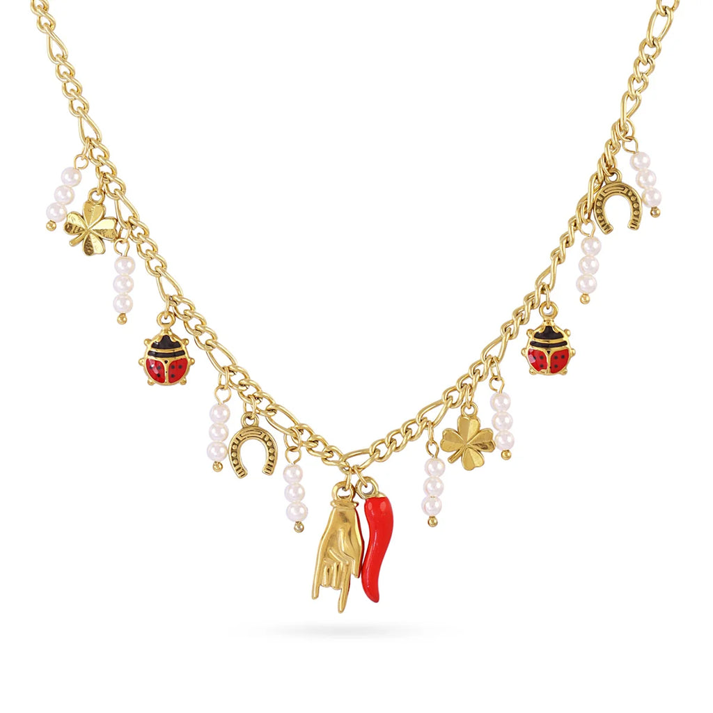 Collana Anartxy donna Cornicello Ferro di Cavallo