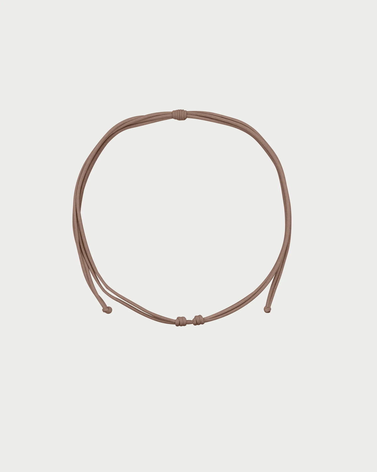 Collana Rue des Mille CHARMBAR girocollo soft cord Base fango