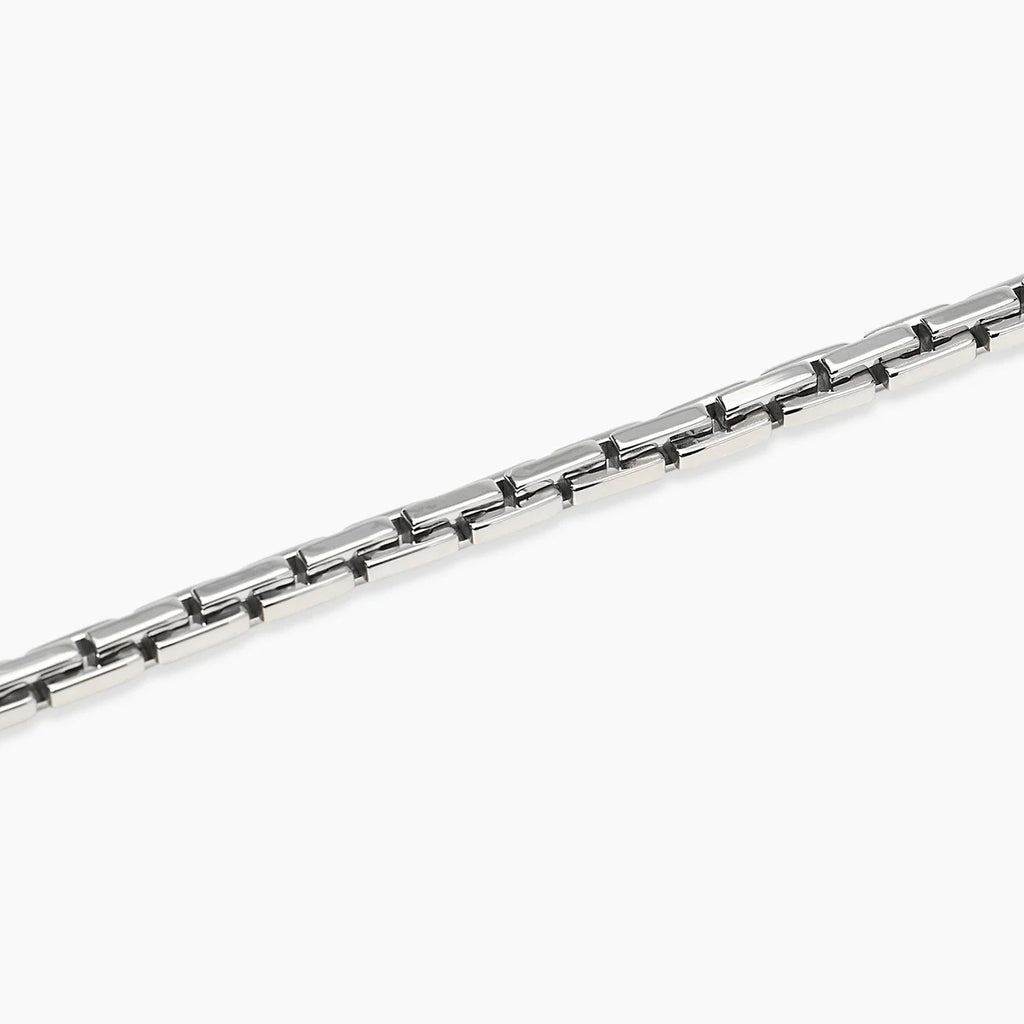 Bracciale Kidult uomo in acciaio con catena cardano