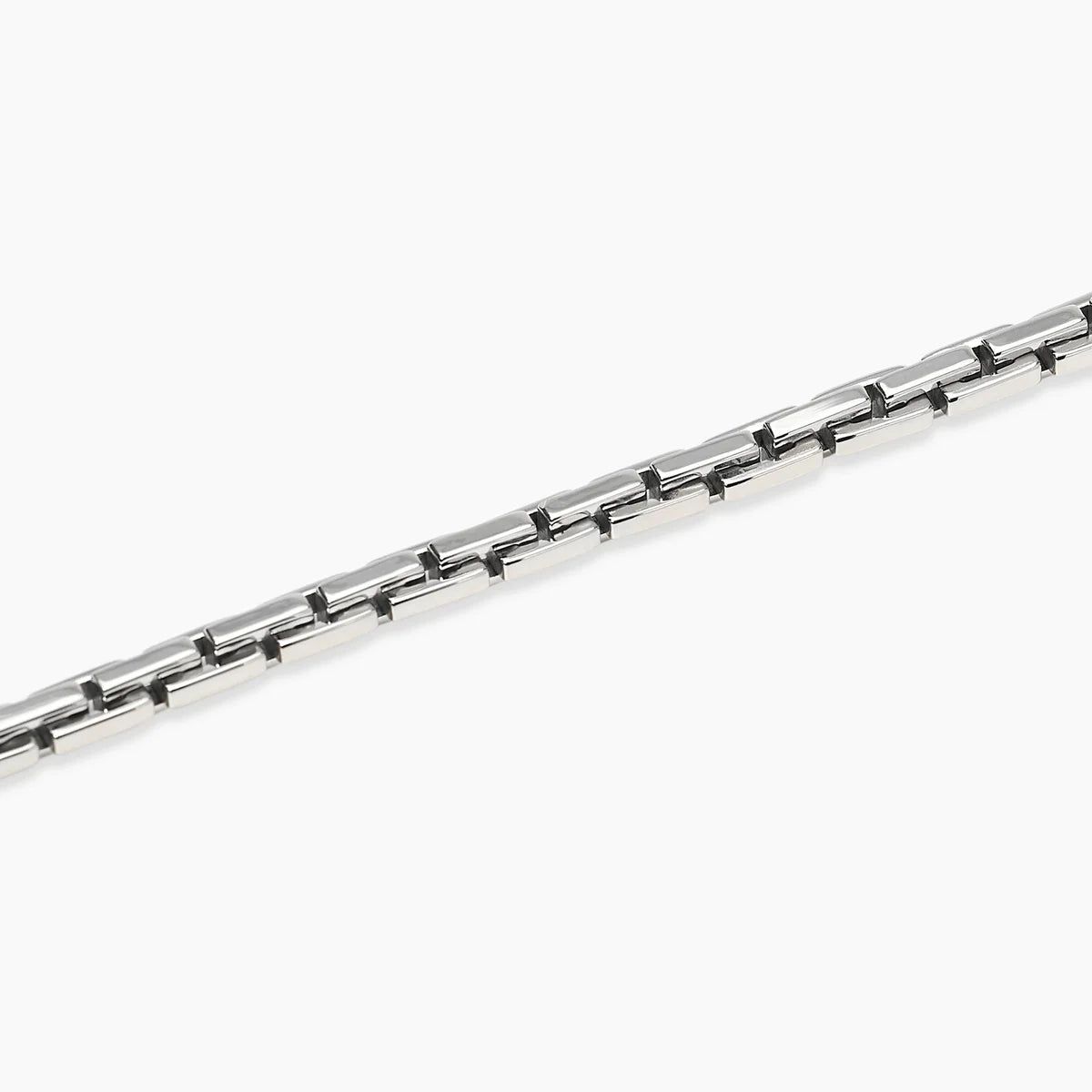 Bracciale Kidult uomo in acciaio con catena cardano