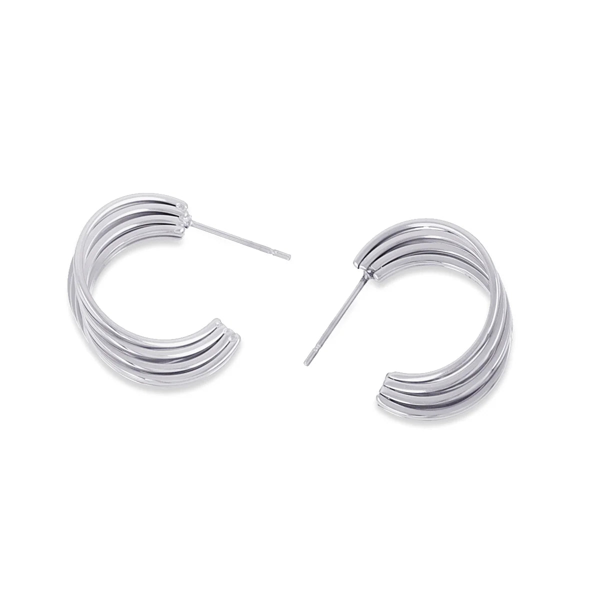 Orecchini Anartxy donna a cerchio multifilo ESSENTIAL