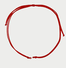 Collana Rue des Mille CHARMBAR girocollo soft cord Base rosso