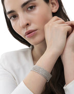 Bracciale Vestopazzo donna rigido a fascia torchon