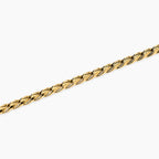 Bracciale Kidult uomo   in acciaio dorato con catena cardano