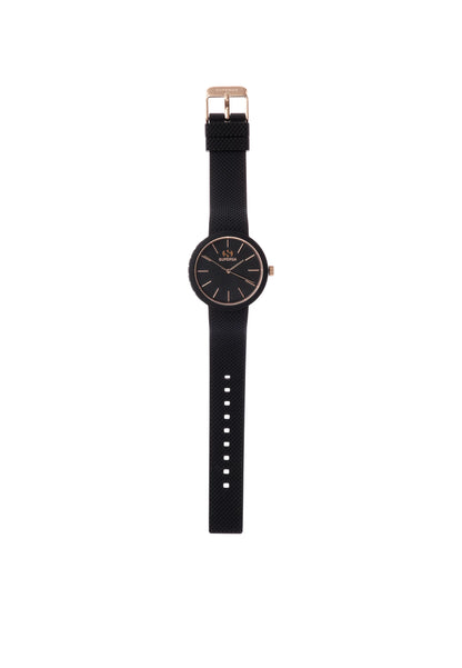 Orologio Superga City collection Medium Nero gold rose