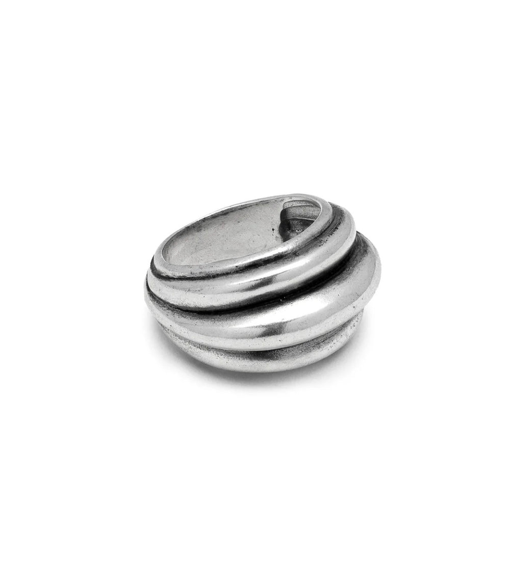 Anello Vestopazzo donna fascia bombato
