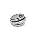 Anello Vestopazzo donna fascia bombato