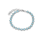 Bracciale Vestopazzo donna con zirconi tondi