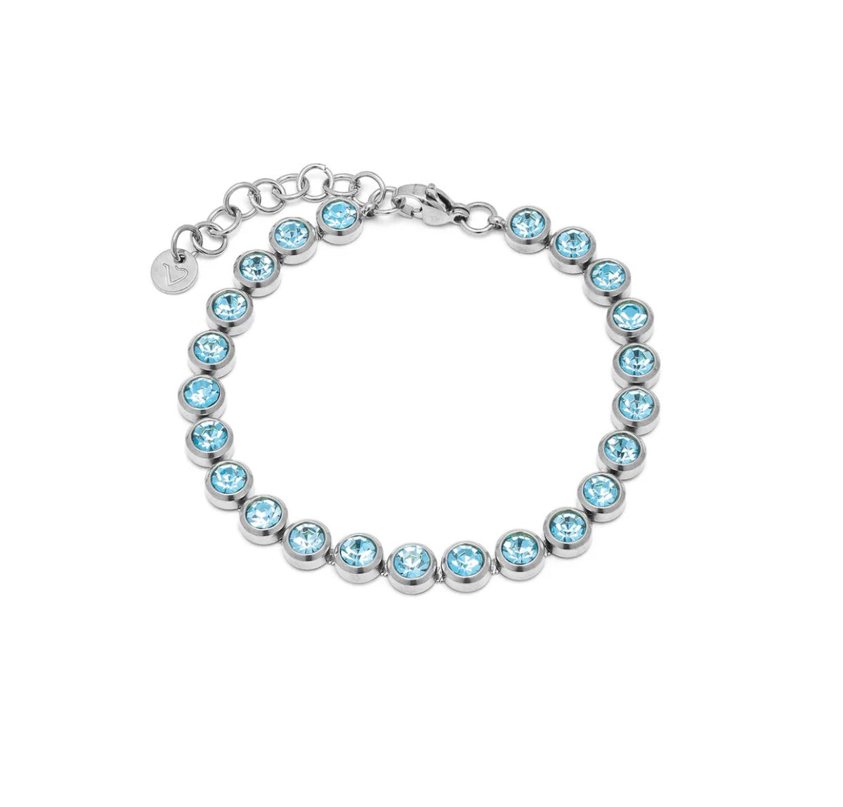 Bracciale Vestopazzo donna con zirconi tondi