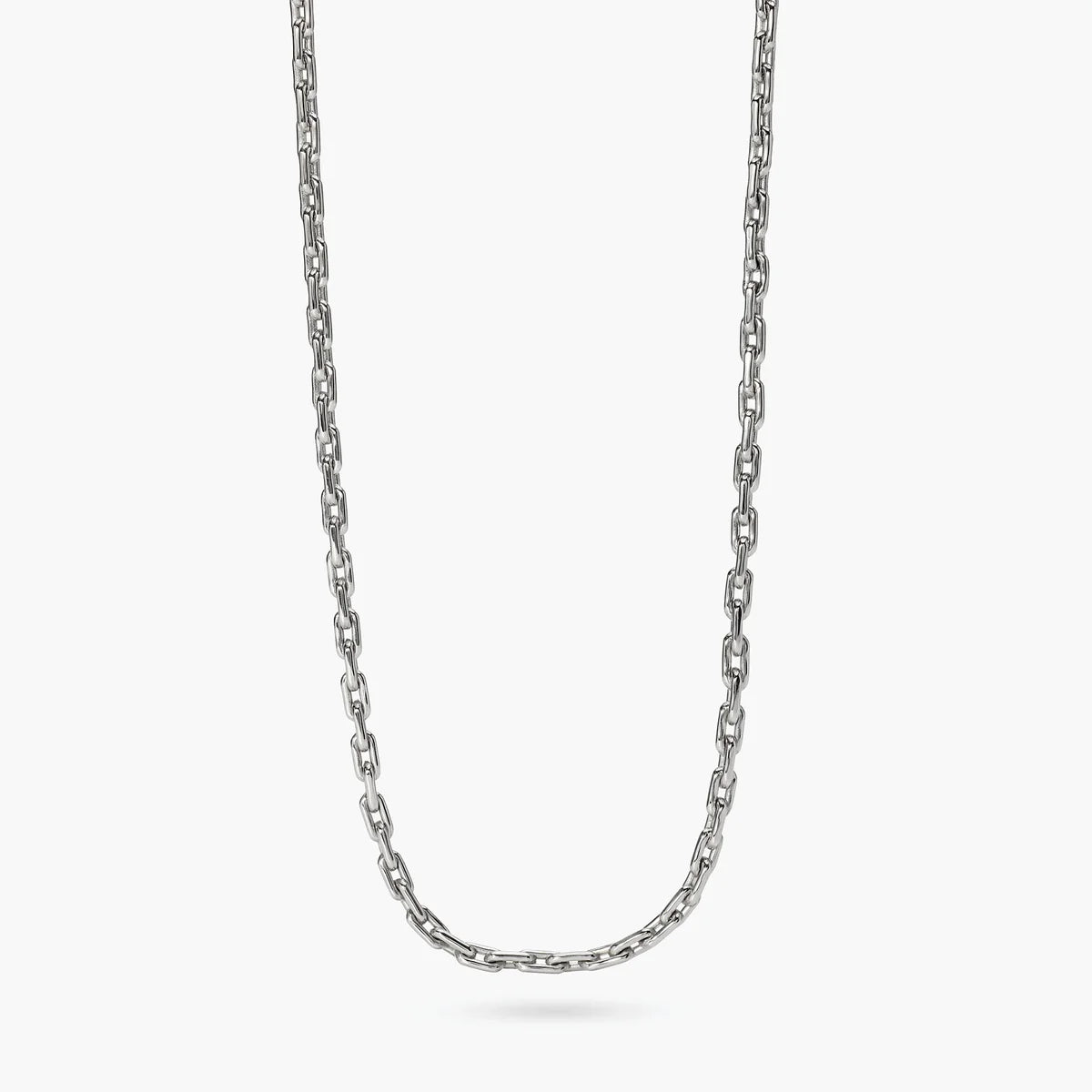 Collana Kidult uomo con maglie allungate in acciaio