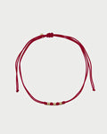 Collana Rue des Mille CHARMBAR Soft cord Rondelle bordeaux