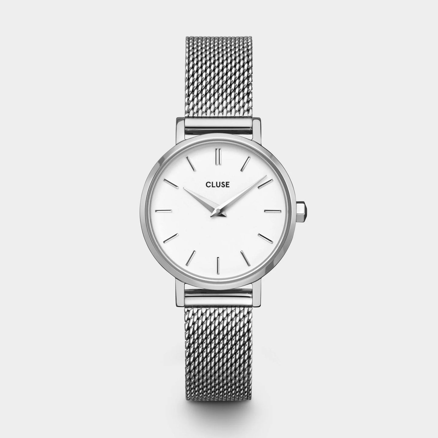 Orologio Cluse Boho Chic Petite Mesh White