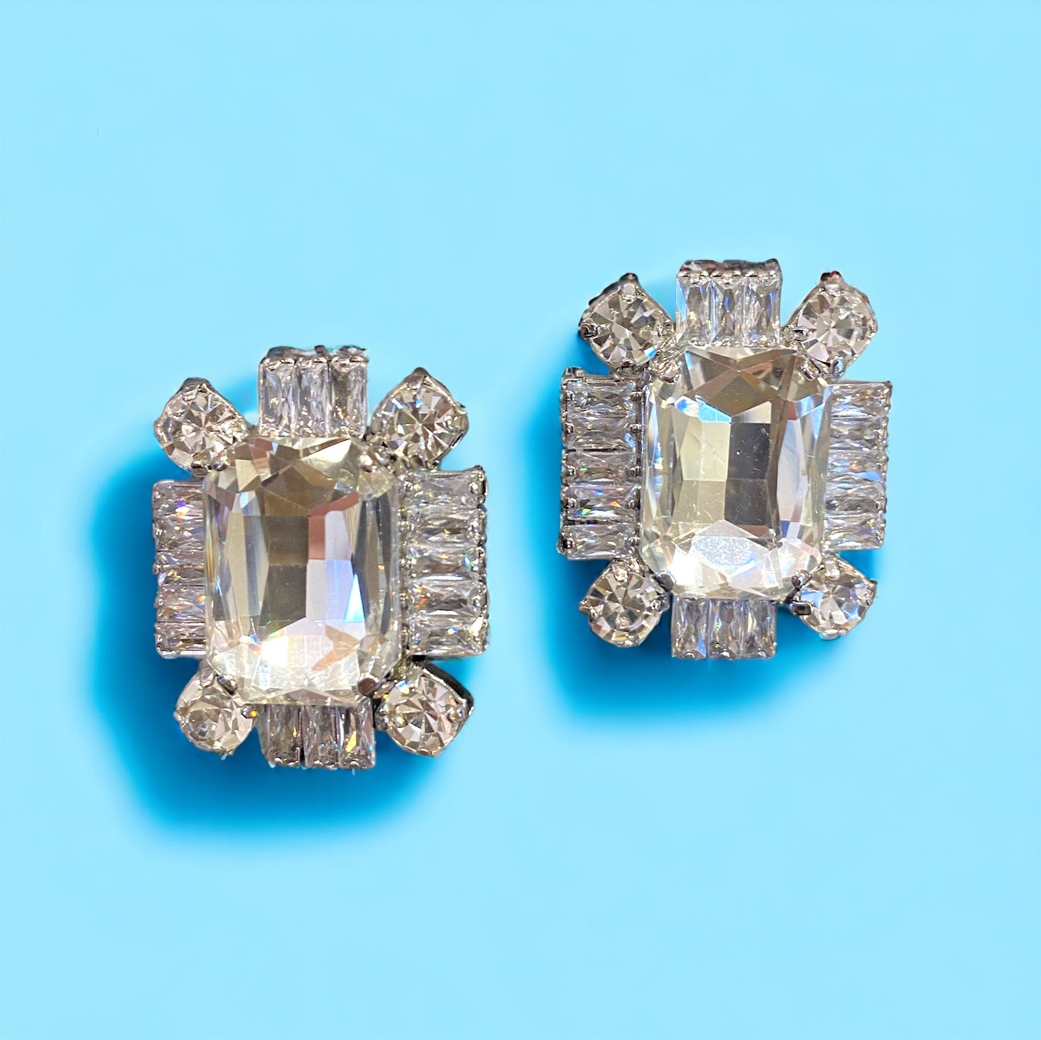 Orecchini Diamond Accessori Giuditta big white