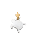 Ciondolo Dodo Mariani Tartaruga Argento e Oro