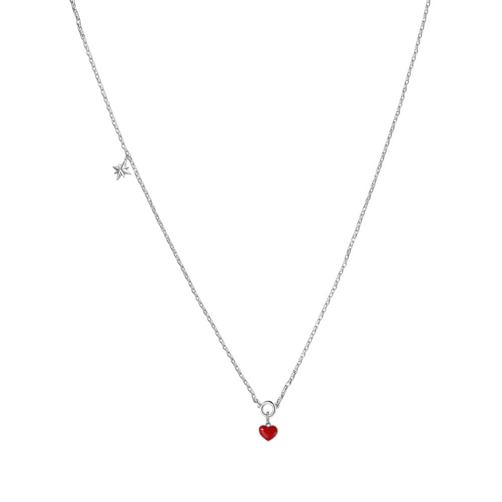 Collana Rosato Storie Cuore rosso