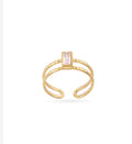 Anello Anartxy donna ZIRCONIA con punto luce