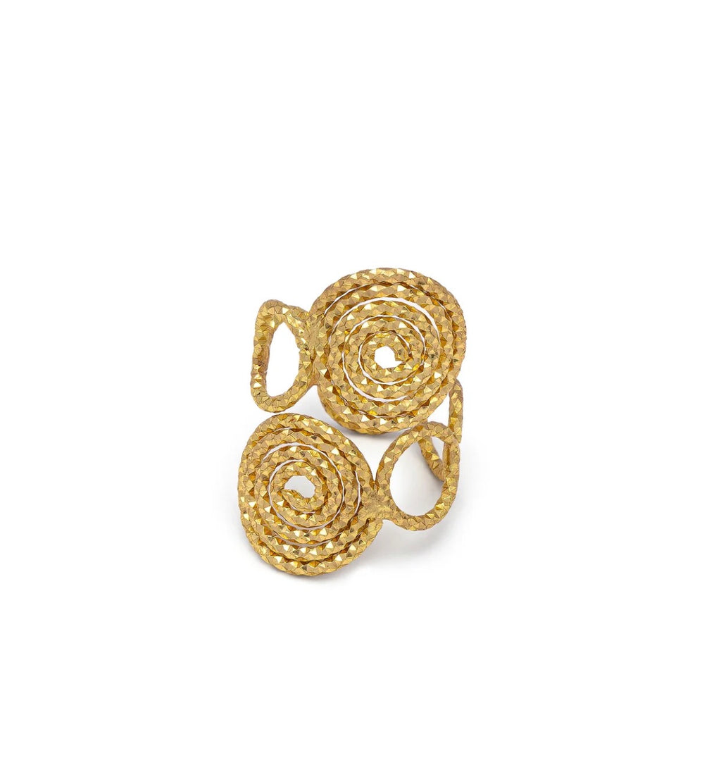 Anello Vestopazzo donna con spirali luminose