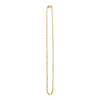 Collana Milor donna Catena intrecciata in Oro 375