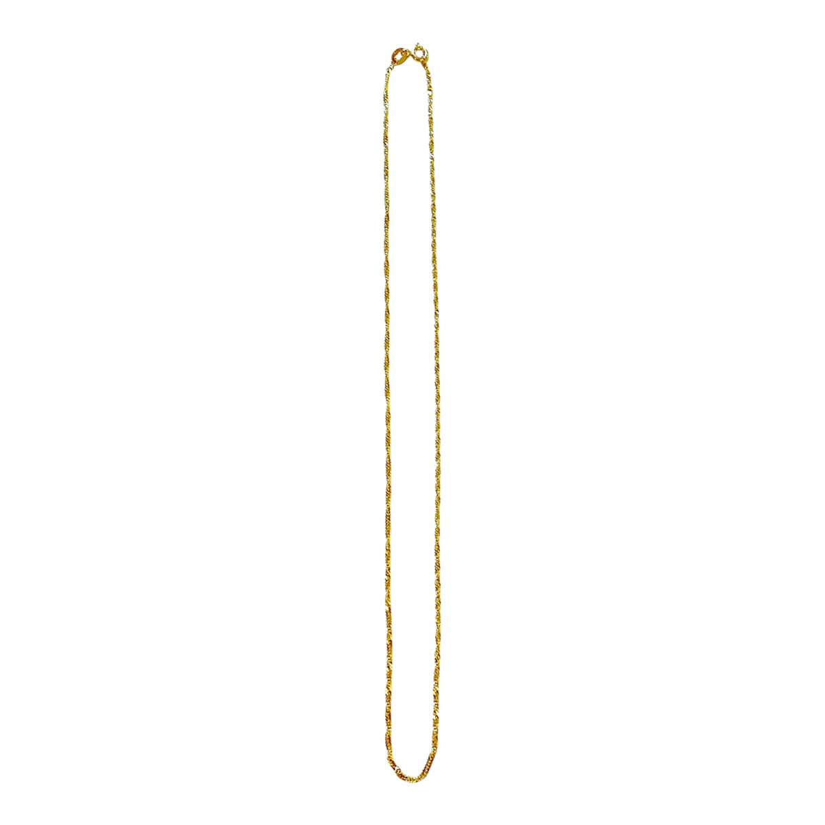Collana Milor donna Catena intrecciata in Oro 375