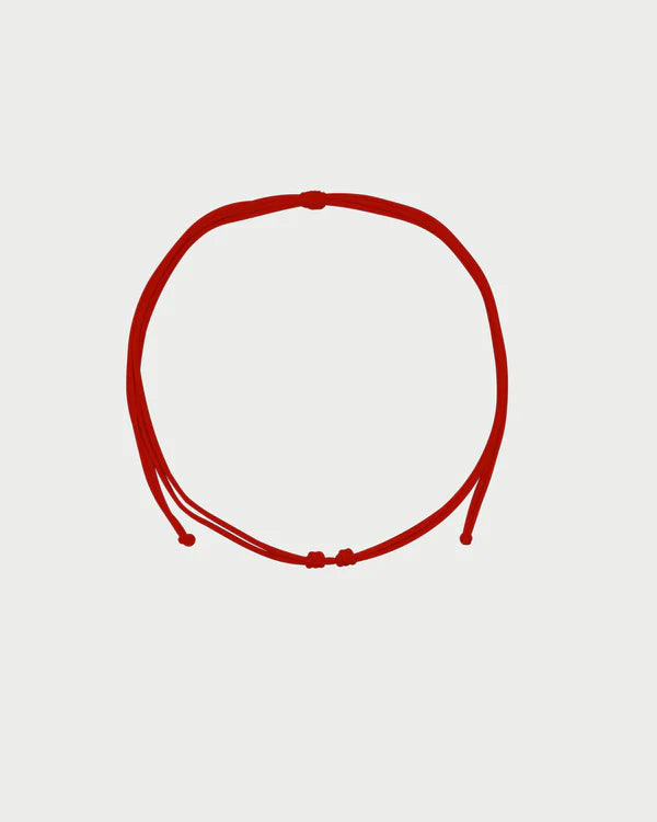 Collana Rue des Mille CHARMBAR girocollo soft cord Base rosso