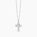 Collana Mabina uomo in argento con pendente croce