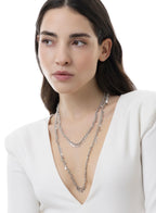 Collana Vestopazzo donna lunga con monete pendenti