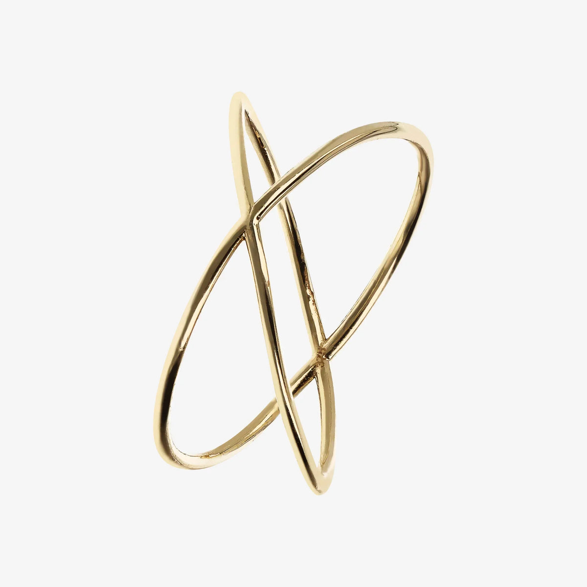 Anello Milor a Incrocio in Oro 375