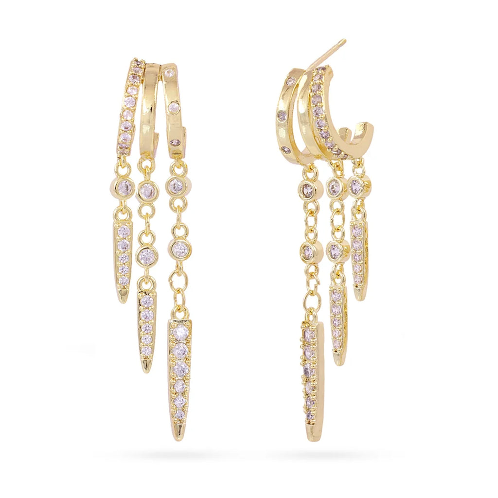 Orecchini donna Anartxy SHINE Xyra pendenti