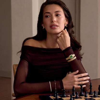 Orologio Cluse Gracieuse Mini Gold Forest green