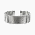 Bracciale Kidult donna cuff con maglia mesh