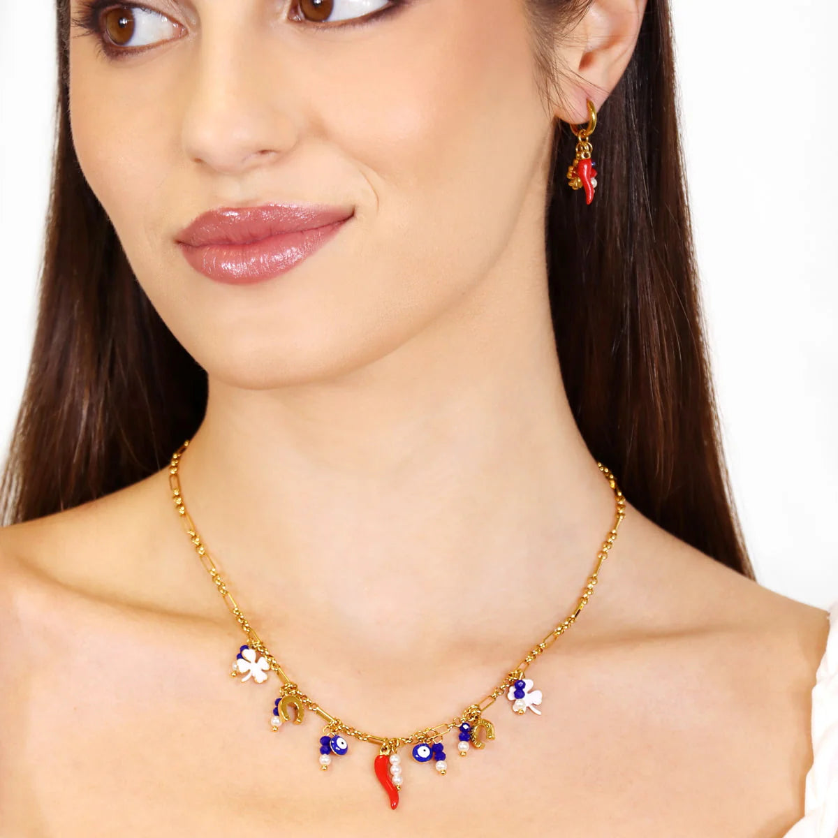 Collana Anartxy donna Cornicello Fato
