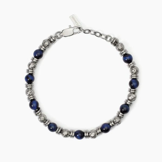 Bracciale 2Jewels uomo pietre blu