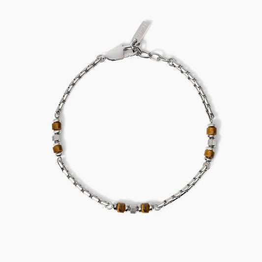 Bracciale 2Jewels uomo Station Occhio di tigre