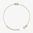 Bracciale Milor Infinito con Pavé di Cubic Zirconia Oro 375