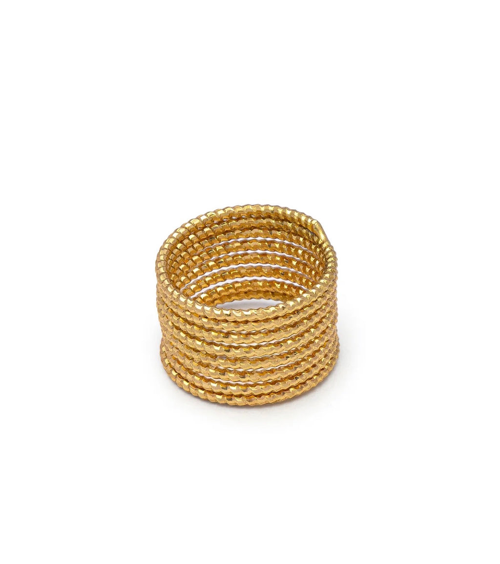 Anello Vestopazzo donna regolabile multilinee luminose